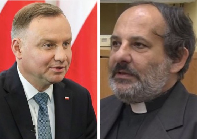 Andrzej Duda i ks. Tadeusz Isakowicz-Zaleski Ks. Isakowicz-Zaleski skrytykował Andrzeja Dudę. Jest odpowiedź prezydenta