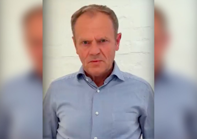 Donald Tusk na nagraniu Burza w sieci po... antyimigranckim wystąpieniu Donalda Tuska