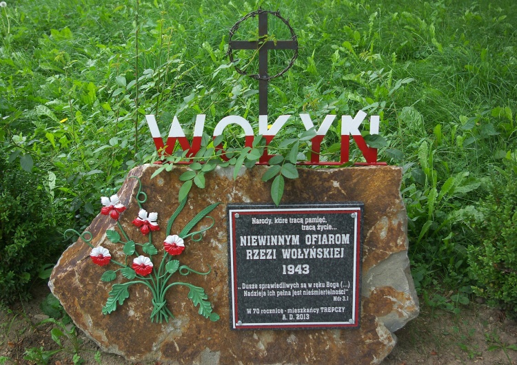Kamień pamiątkowy w hołdzie Niewinnym ofiarom rzezi wołyńskiej 1943, ustanowiony w Parku „Kwitnąca Akacja w Trepczy” Ukraiński biskup: Ekshumacje i godne pochówki ofiar to fundamentalny krok na drodze pojednania [wywiad]