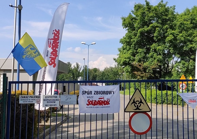 Oflagowane PWiK w Rybniku Sukces Solidarności w rybnickich wodociągach