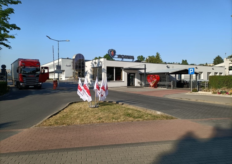 Zakład Scanii Scania. Porozumienia czy strajk?