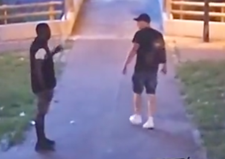 To nagranie stało się viralem. Zagroził Polakowi, że go zabije. Takiej reakcji się nie spodziewał [WIDEO]