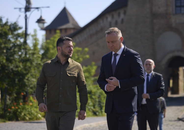Wołodymyr Zełenski i Andrzej Duda „To ważny gest, ale ciągle czekamy na przełom”