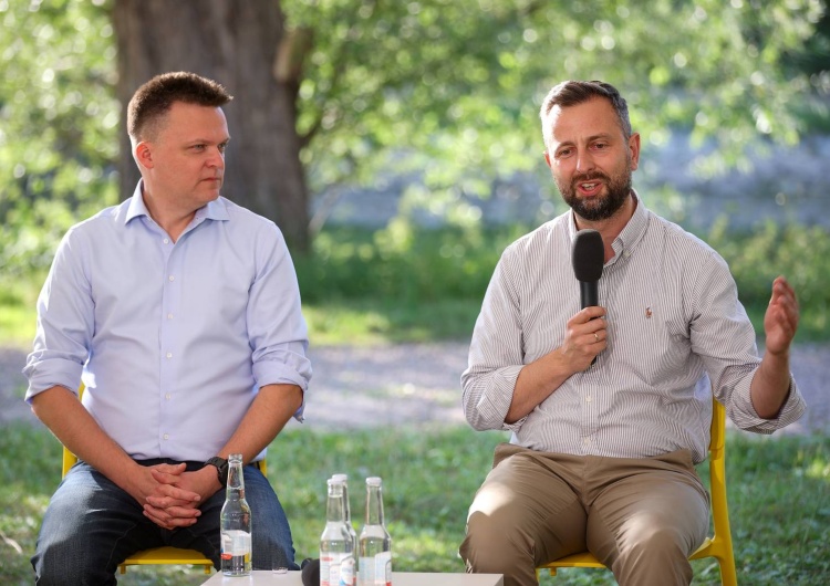 Szymon Hołownia i Władysław Kosiniak-Kamysz Z. Kuźmiuk: Aż 60 proc. środków z programu „Rodzina 800 plus” trafia na wieś, a PSL przeciw