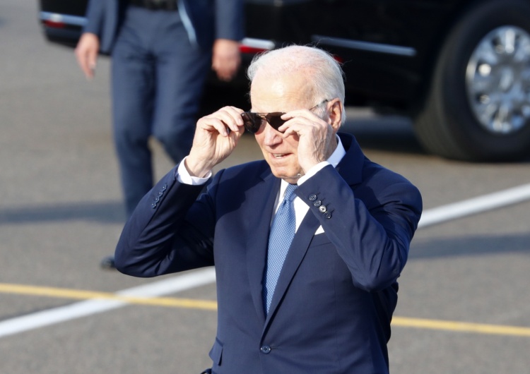 Joe Biden Prezydent USA Joe Biden przybył do Wilna na szczyt NATO