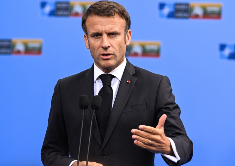 Emmanuel Macron Francja pomoże Ukrainie? Prezydent Macron wydał oświadczenie