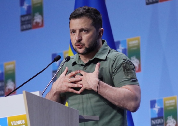 Wołodymyr Zełenski Brytyjski minister skrytykował Ukraińców. Zełenski odpowiada