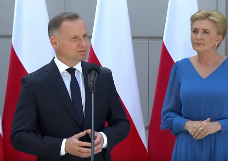 Andrzej Duda i Agata Kornhauser-Duda [Felieton „TS”] Waldemar Biniecki: Polonia najlepiej rozwija się w Polsce