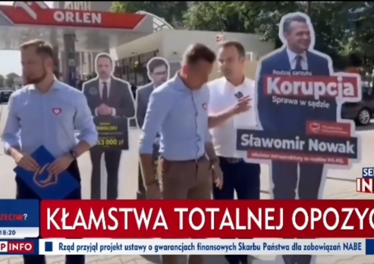 Konferencja polityków KO Awantura na konferencji prasowej polityków Platformy. Wstydzą się kolegi? [VIDEO]