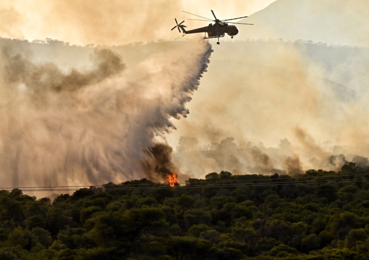 Pożary w Grecji Pożary w Grecji. Polscy strażacy ruszają na pomoc