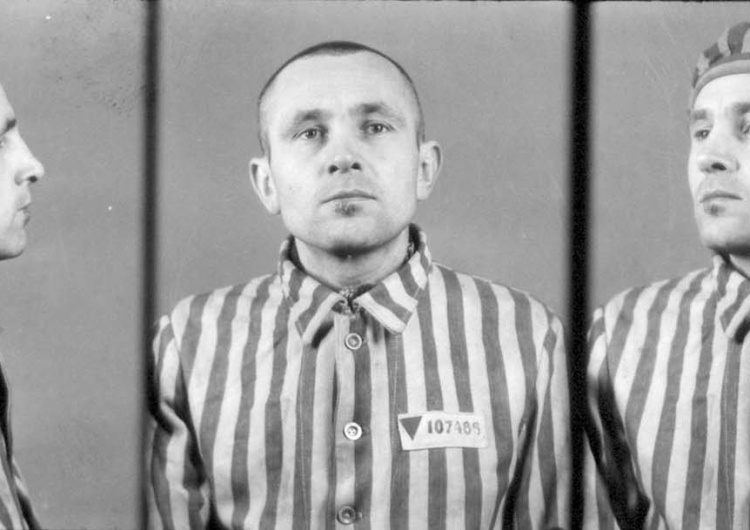 Franciszek Ogon. Zdjęcie obozowe Franciszek Ogon. Żołnierz. Więzień KL Auschwitz, Mauthausen-Gusen. Konspirator