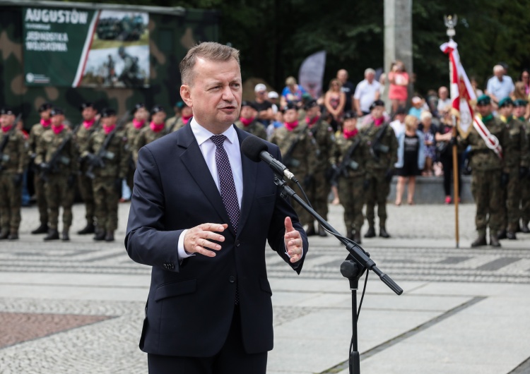 Mariusz Błaszczak  Błaszczak: W tym roku w Augustowie powstanie batalion saperów