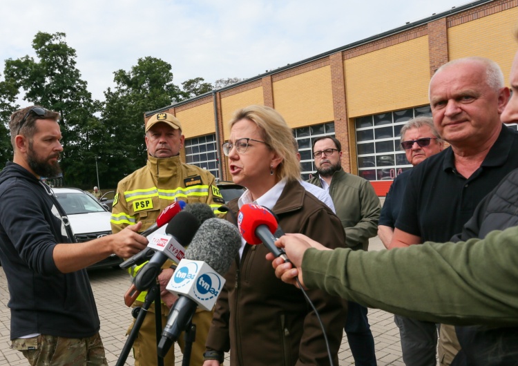 Minister Moskwa Ogromny pożar w Zielonej Górze. Minister Moskwa wydała oświadczenie