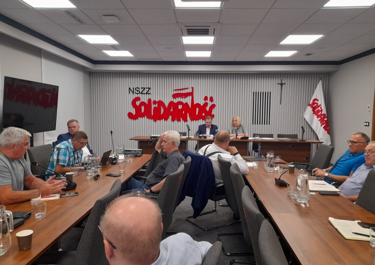 Spotkanie Piotra Dudy z przewodniczącymi Zarządów Regionów NSZZ