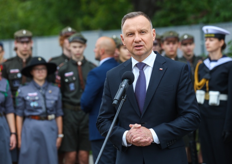 Andrzej Duda Prezydent Duda: Bohaterami powstania była cała ludność Warszawy