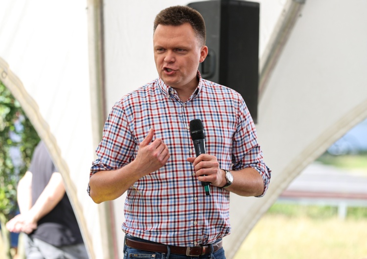 Szymon Hołownia Hołownia podjął decyzję ws. Romana Giertycha
