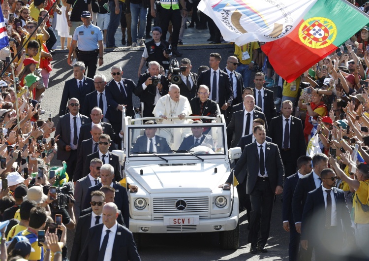 Papież Franciszek Franciszek podczas powitania na ŚDM: Nikt nie jest chrześcijaninem przez przypadek