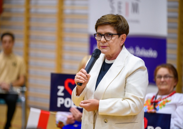 Beata Szydło Szydło: Naszym priorytetem jest bezpieczeństwo Polski i jej obywateli