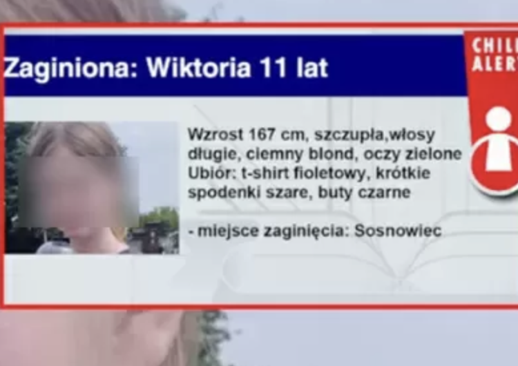 zaginiona 11-latka z Sosnowca „Dla nas zaczęło się piekło”. Rodzice 11-latki z Sosnowca zabrali głos