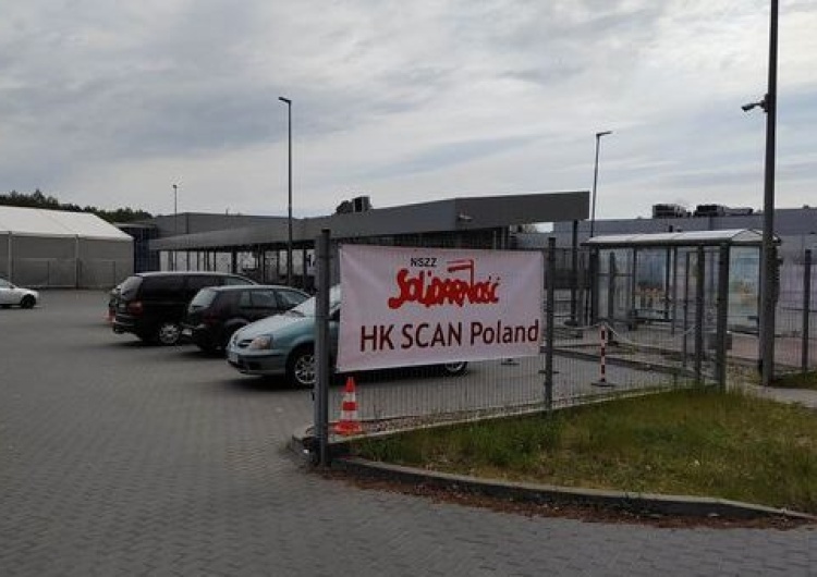 Dziś pikieta Solidarności pod HK Scan