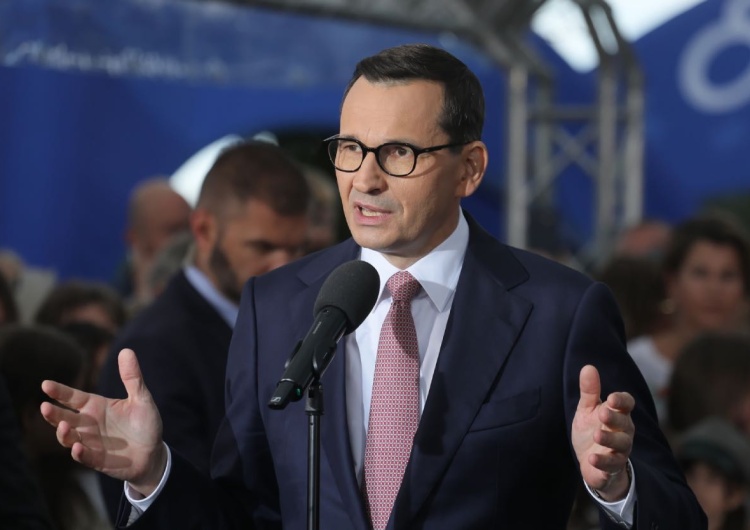 Premier Mateusz Morawiecki Mateusz Morawiecki wezwał Manfreda Webera do debaty. Jest odpowiedź Niemca