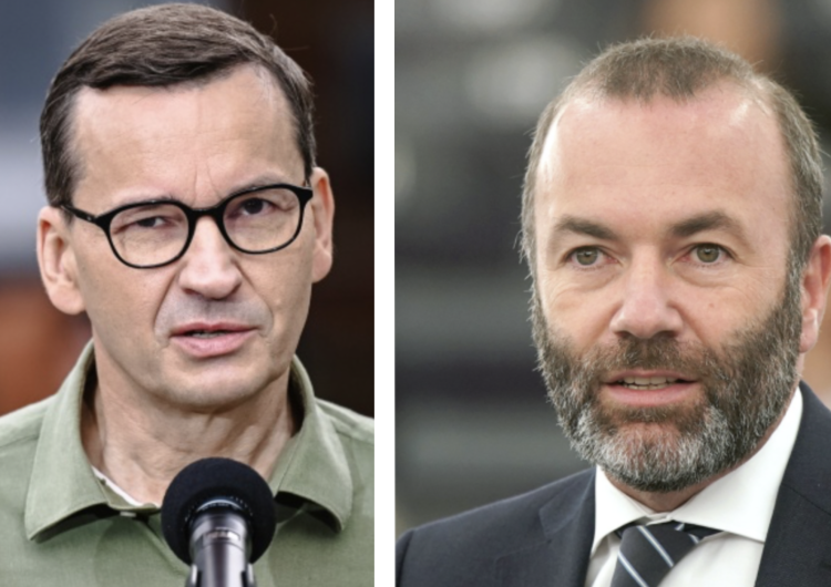 Mateusz Morawiecki, Manfred Weber  Morawiecki wzywa Webera do debaty. Opublikował zaproszenie wysłane do szefa EPL