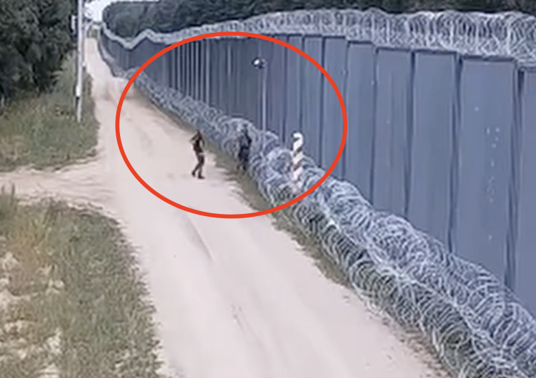nagranie Straży Granicznej Co dzieje się na granicy? Straż Graniczna opublikowała niepokojące nagranie [WIDEO]