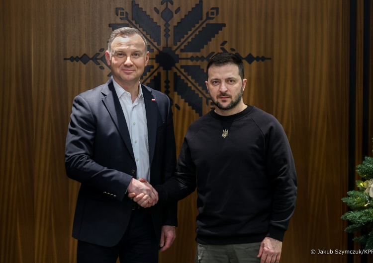 Prezydenci Andrzej Duda i Włodymyr Zełenski Polska dla Ukrainy, Białorusi czy Litwy jest adwokatem drugiego wyboru