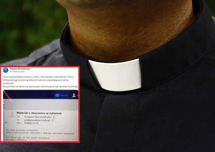 Dziennikarka, która informowała ws. ks. Ziółkowskiego i radnej PO, dostała pogróżki