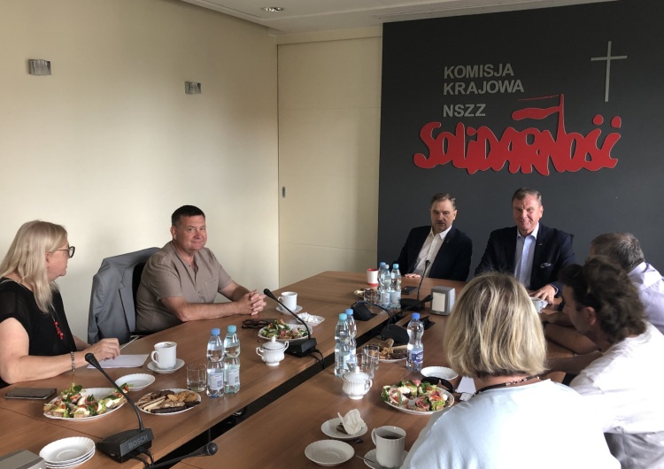  Przewodniczący Piotr Duda spotkał się z Prezydium Krajowej Sekcji Oświaty i Wychowania NSZZ „Solidarność”