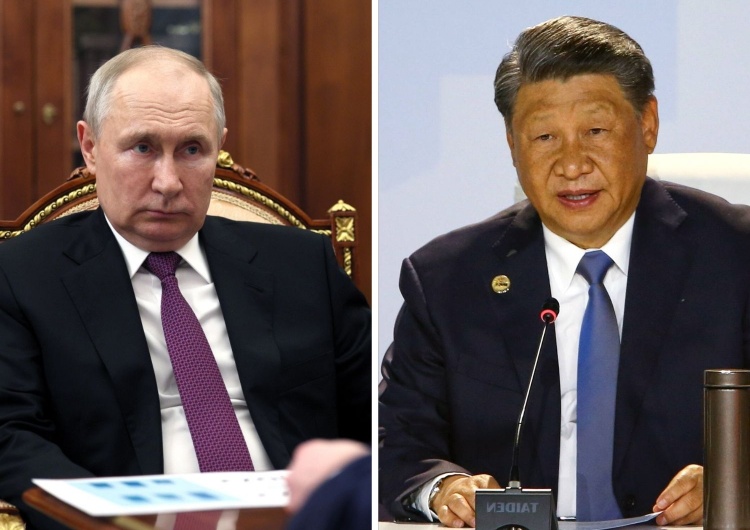 Władimir Putin, Xi Jinping  Nowe mapy Chin obejmują terytorium Rosji. Kreml nie reaguje