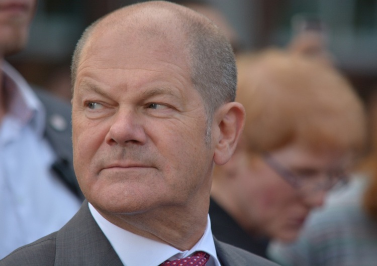 Olaf Scholz Kanclerz Niemiec Olaf Scholz miał wypadek