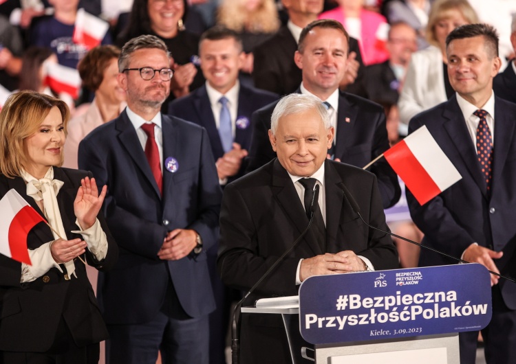 Jarosław Kaczyński na konwencji PiS 