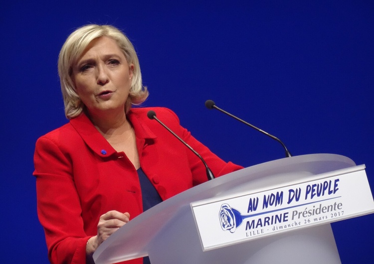 Marine Le Pen [SONDAŻ] Francja: Wyraźny wzrost popularności liderki prawicy Marine Le Pen