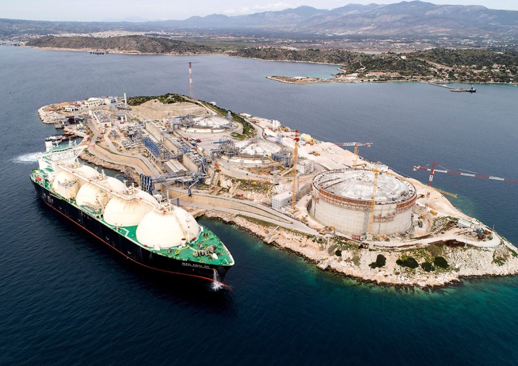 Terminal LNG Revithoussa Grecja wchodzi do Trójmorza. Wniesie potężne wiano