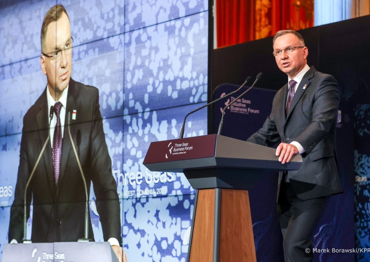 Andrzej Duda Andrzej Duda na szczycie Trójmorza: Odnotowaliśmy najbardziej dynamiczny rozwój gospodarczy w Europie