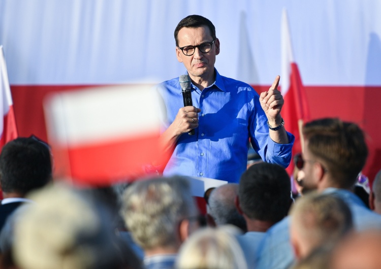 Mateusz Morawiecki Premier Morawiecki: Nie pozwólmy, by ta banda nierobów wróciła do władzy