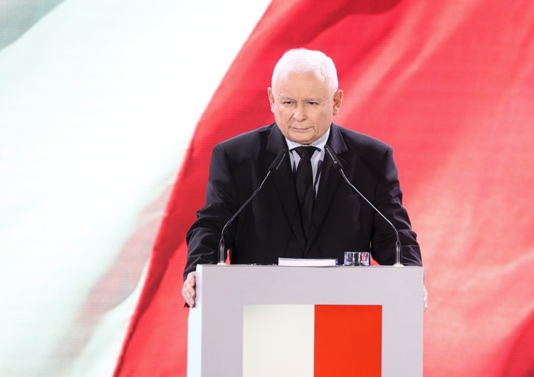 Kaczyński  Kaczyński: Godność człowieka i ludzkie życie to wartości PiS