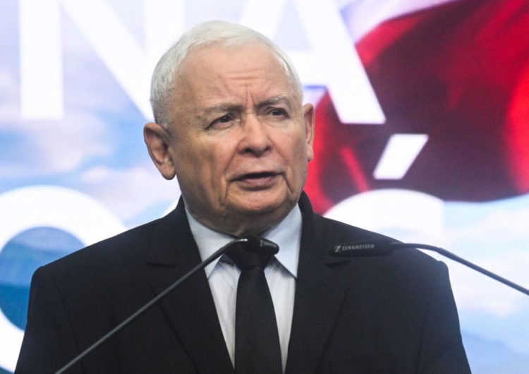 Prezes PiS Jarosław Kaczyński Prezes PiS zareagował na akcję polityków KO. „Spotyka mnie coś zupełnie niezwykłego”