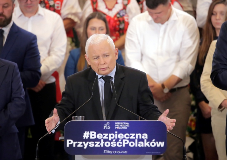 Prezes PiS Jarosław Kaczyński w Elblągu Szef PiS: Reforma sądownictwa tym razem się uda