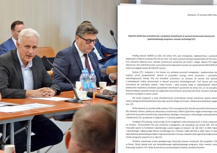 Dekarbonizacja hutnictwa. Związkowcy i pracodawcy piszą do rządu ws. technologii CCS