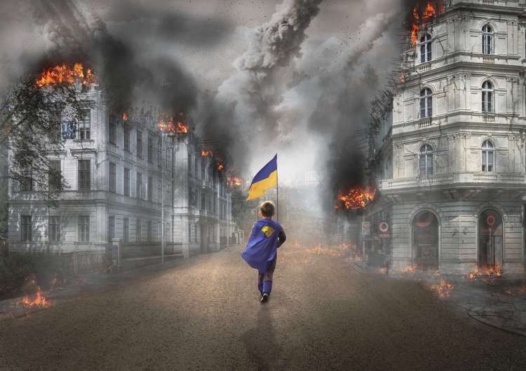 Chłopiec na Ukrainie - zdjęcie poglądowe Ukraina przeżywa największy z możliwych kryzysów demograficznych