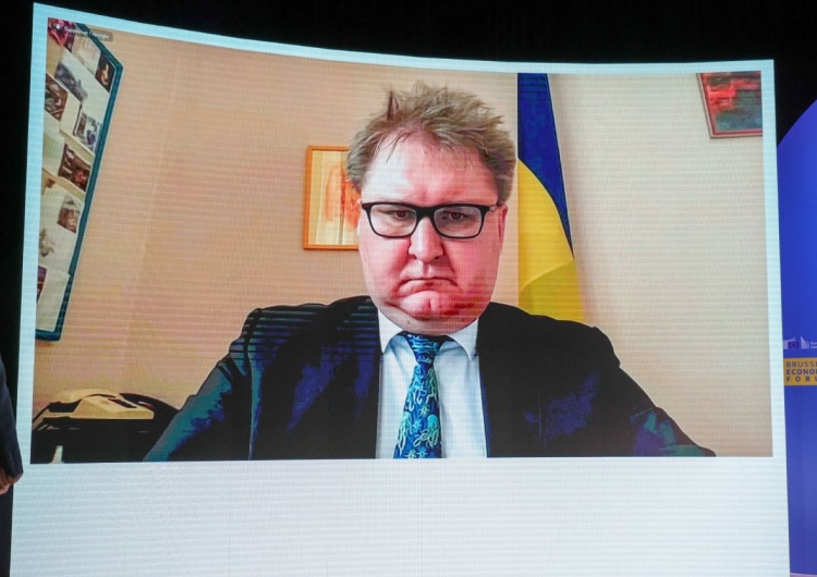 Taras Kaczka, wiceminister gospodarki i rolnictwa Ukrainy Bezczelny wpis ukraińskiego ministra w języku polskim