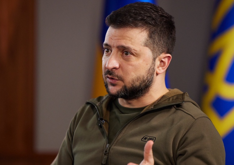 Wołodymyr Zełenski Ukraina złożyła skargę na Polskę do Światowej Organizacji Handlu
