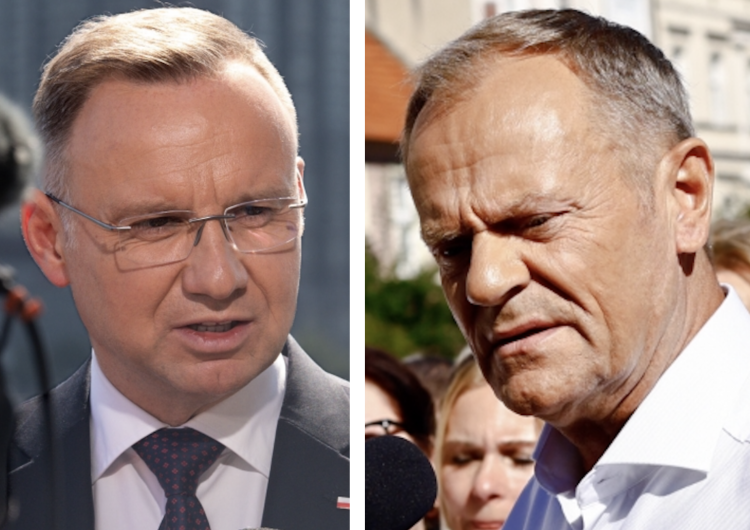 Andrzej Duda, Donald Tusk Prezydent Andrzej Duda liderem rankingu zaufania. Złe wieści dla Donalda Tuska [Sondaż]
