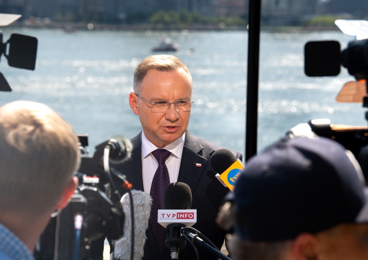 Andrzej Duda Przemówienie Zelenskiego. Gorzkie słowa prezydenta Andrzeja Dudy