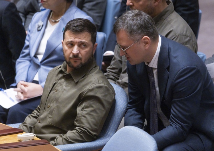 Wołodymyr Zełenski  Z. Kuźmiuk: Miejmy nadzieję, że przywódcy Ukrainy pójdą jednak po rozum do głowy