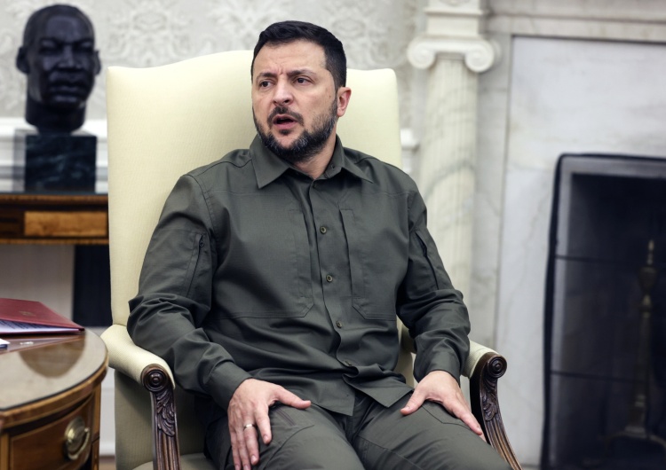 Wołodymyr Zełenski „Nie trzeba robić politycznego koncertu”. Zełenski poucza ws. zboża