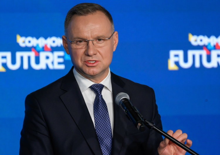 Andrzej Duda Prezydent Duda: W sprawie ukraińskiego zboża konieczna była zdecydowana interwencja