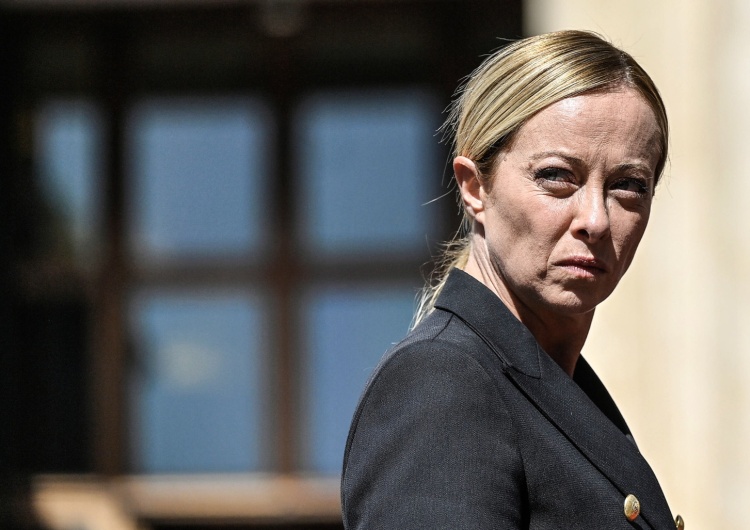Giorgia Meloni Giorgia Meloni wściekła na Niemcy: